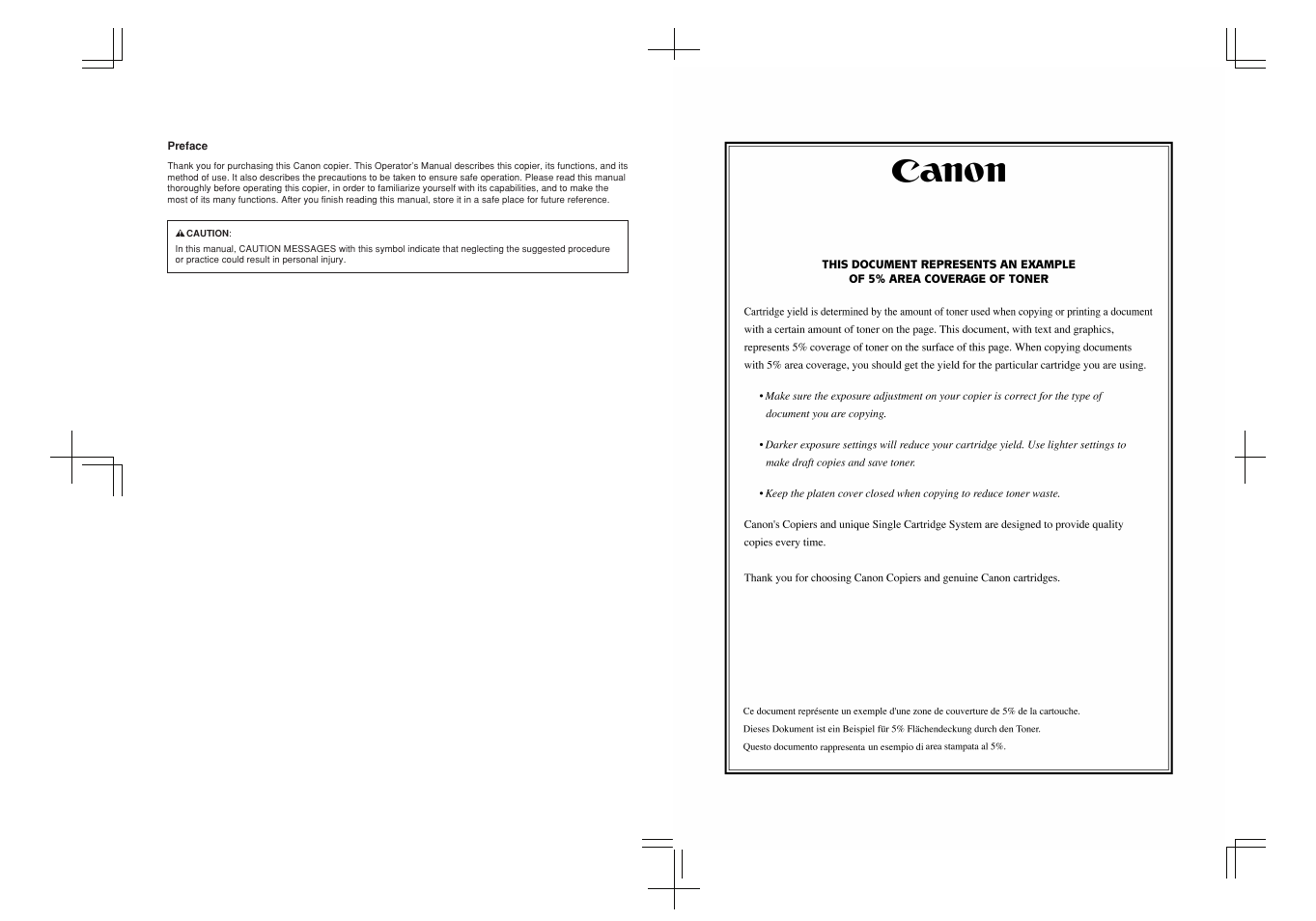 Canon PC170 User Manual | Page 2 / 60