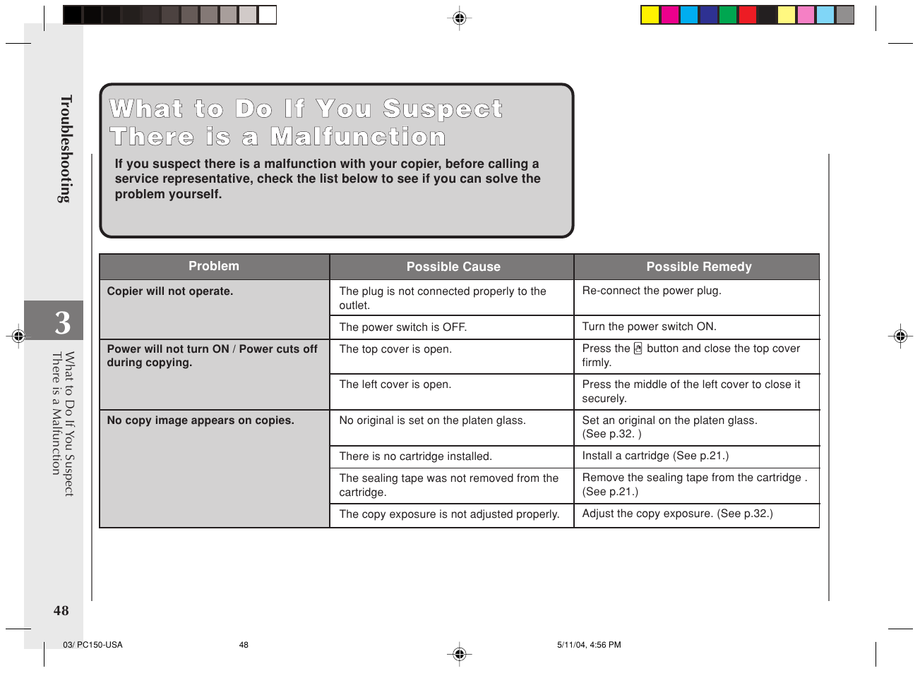 Canon PC170 User Manual | Page 50 / 60