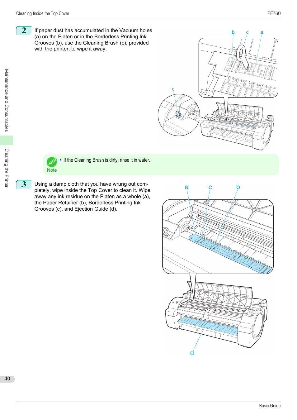 Canon imagePROGRAF iPF760 User Manual | Page 40 / 132