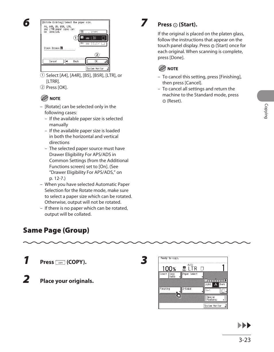 Same page (group) | Canon ImageCLASS MF7480 User Manual | Page 120 / 388