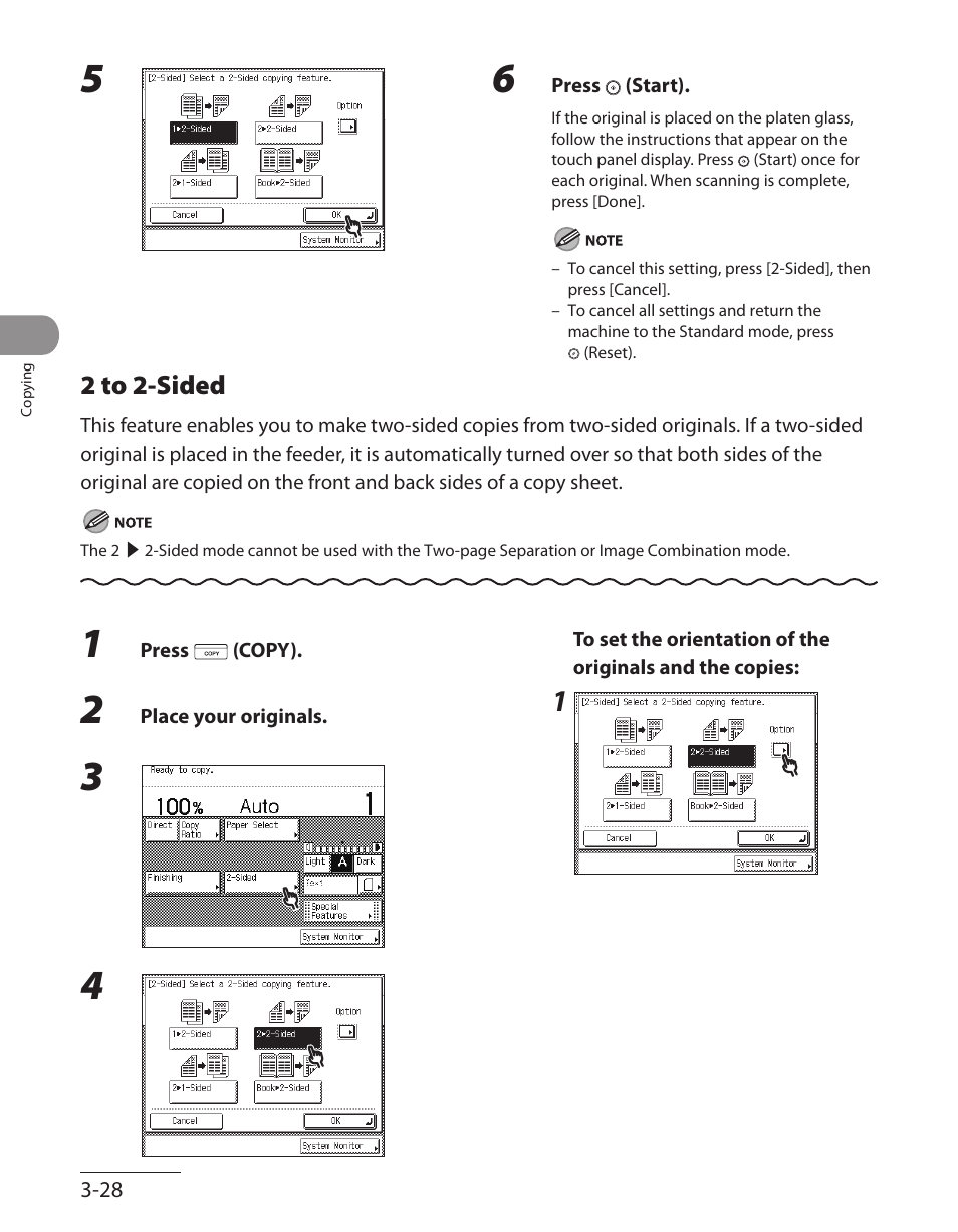2 to 2-sided, 2 to 2‑sided ‑28 | Canon ImageCLASS MF7480 User Manual | Page 125 / 388