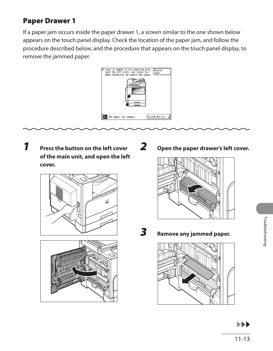 Paper drawer 1, Paper drawer 1 ‑13, Paper drawer 1 (see “paper drawer 1 | Canon ImageCLASS MF7480 User Manual | Page 310 / 388