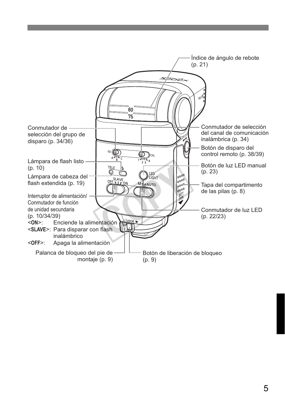 Cop y | Canon Speedlite 320EX User Manual | Page 103 / 148
