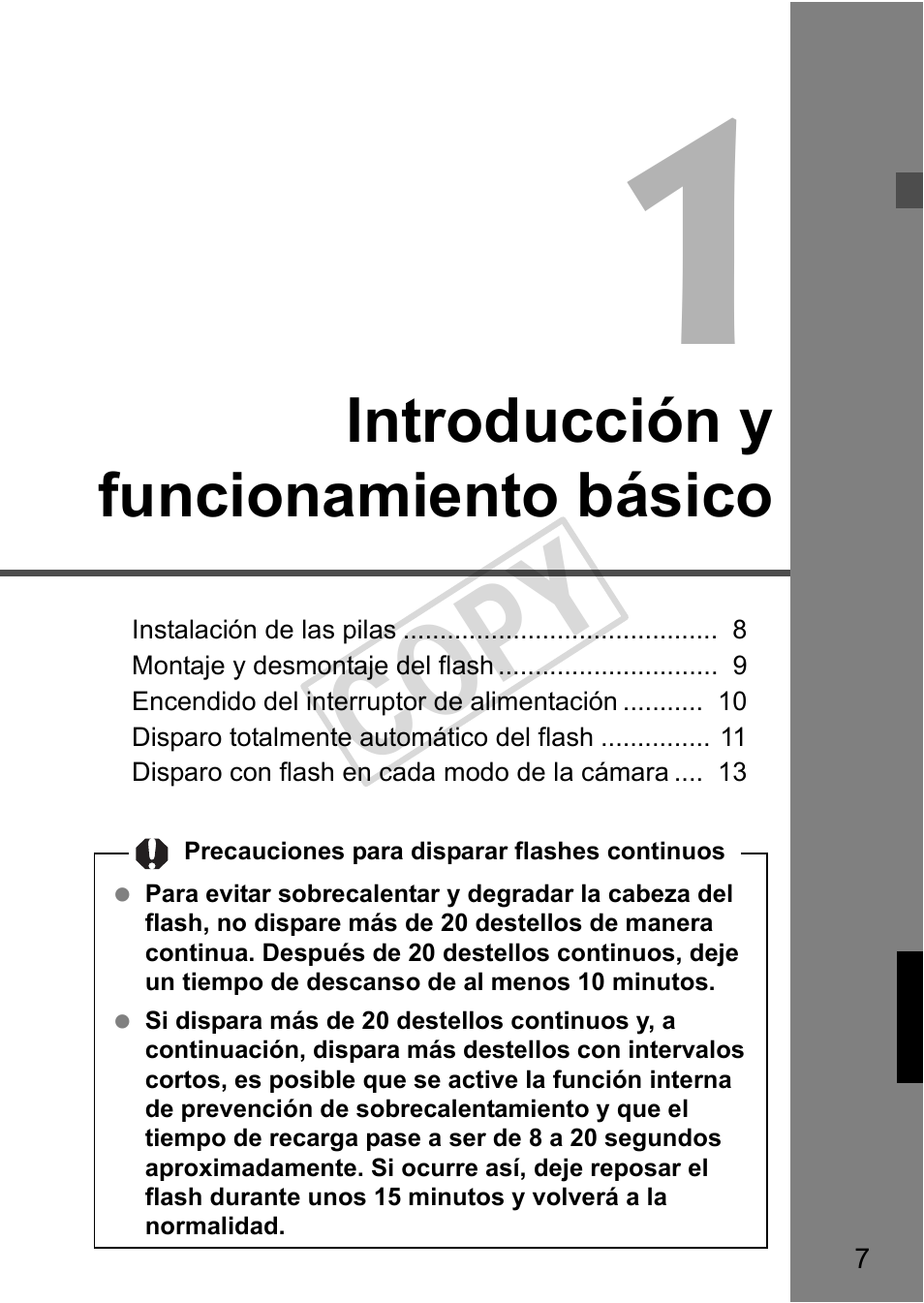 Cop y | Canon Speedlite 320EX User Manual | Page 105 / 148
