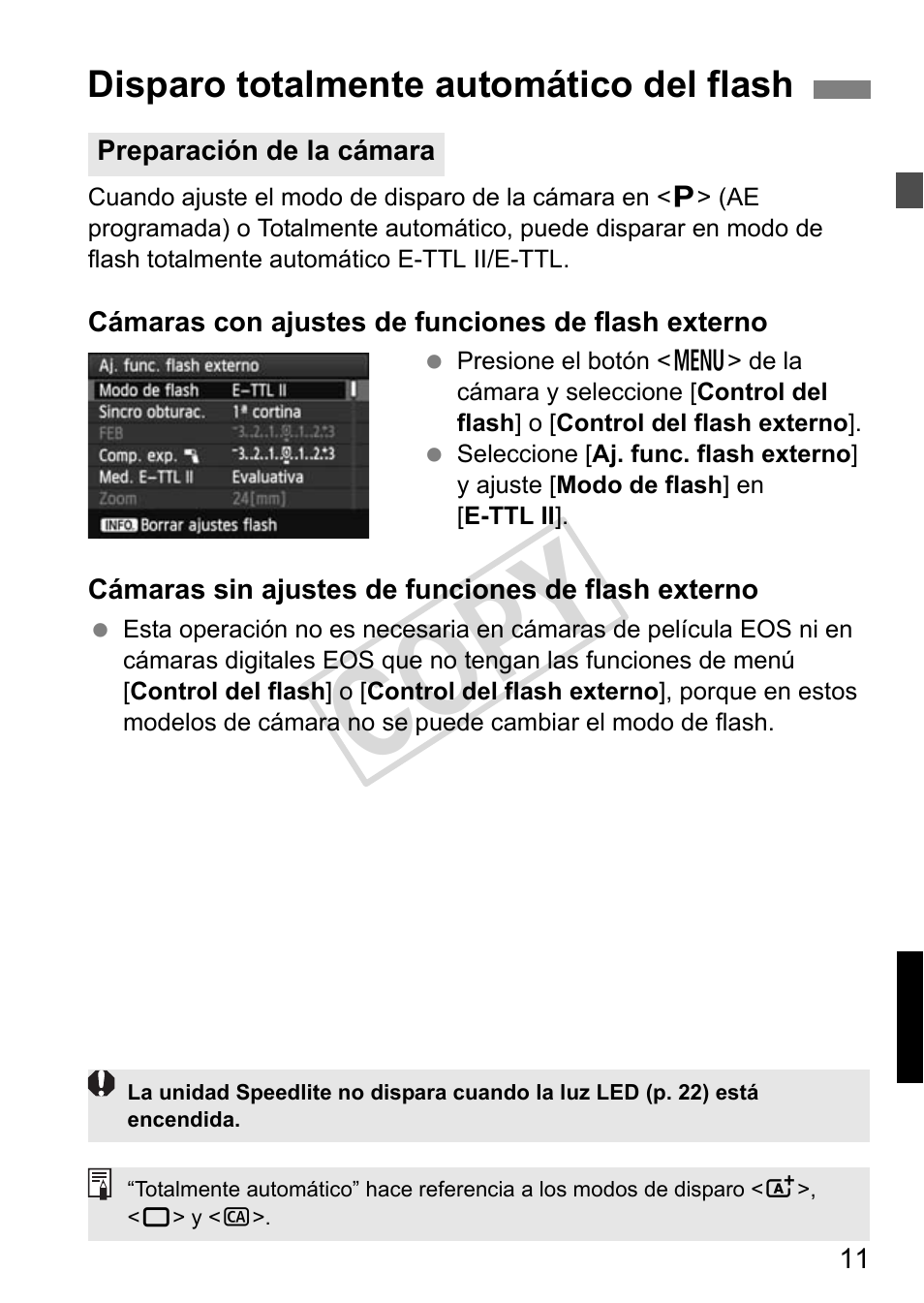 Cop y | Canon Speedlite 320EX User Manual | Page 109 / 148