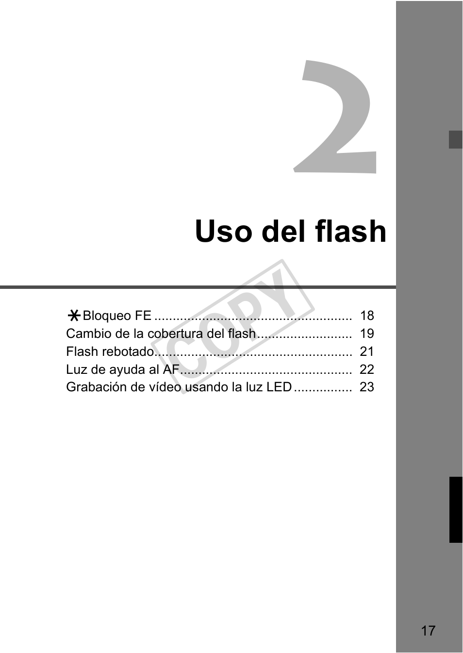 Cop y | Canon Speedlite 320EX User Manual | Page 115 / 148