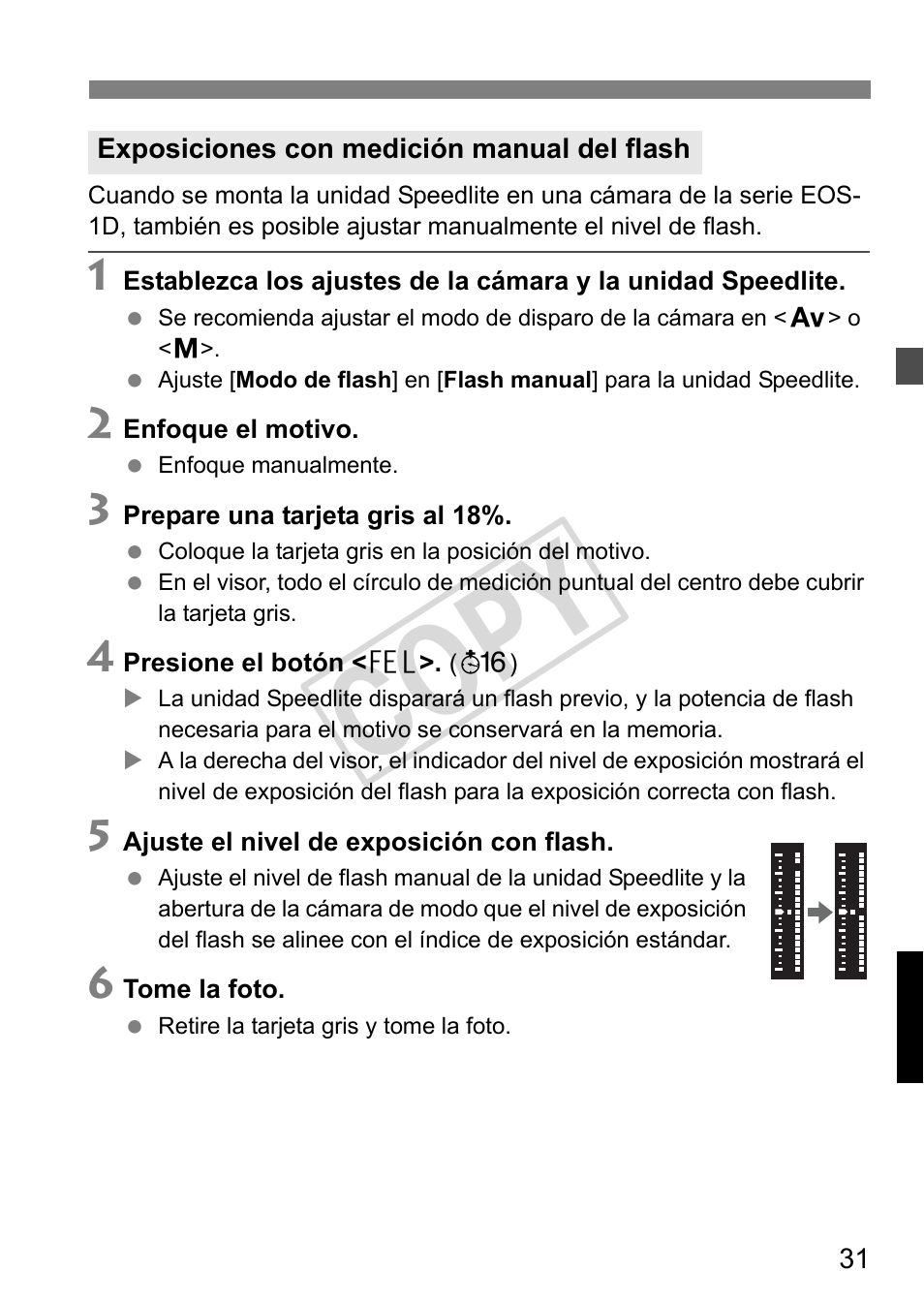 Cop y | Canon Speedlite 320EX User Manual | Page 129 / 148