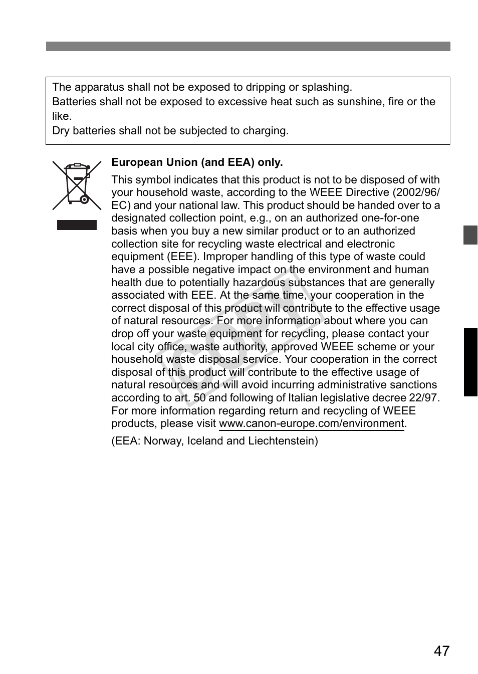 Cop y | Canon Speedlite 320EX User Manual | Page 49 / 148