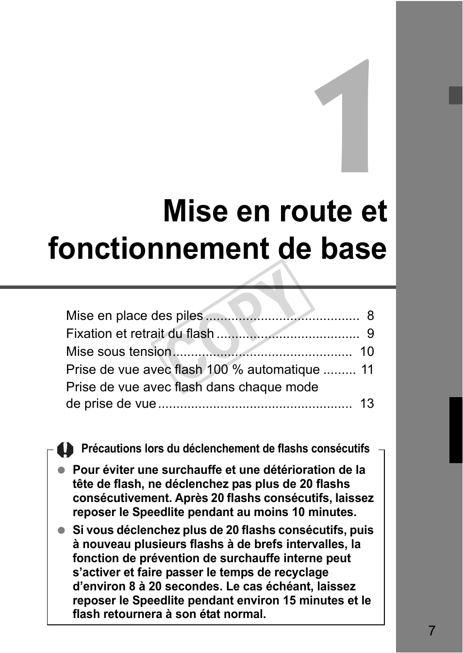 Cop y | Canon Speedlite 320EX User Manual | Page 57 / 148