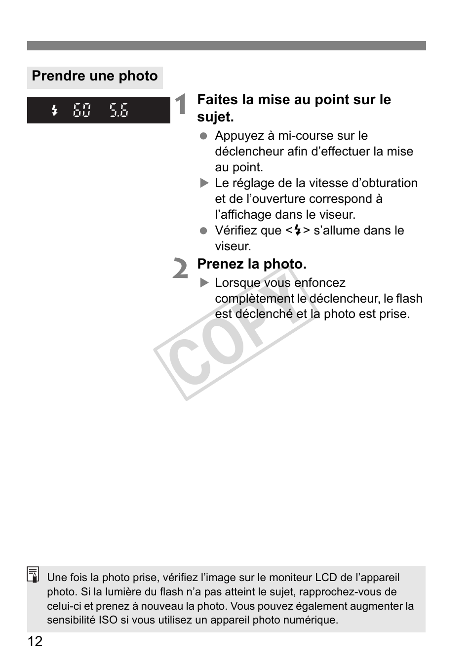 Cop y | Canon Speedlite 320EX User Manual | Page 62 / 148