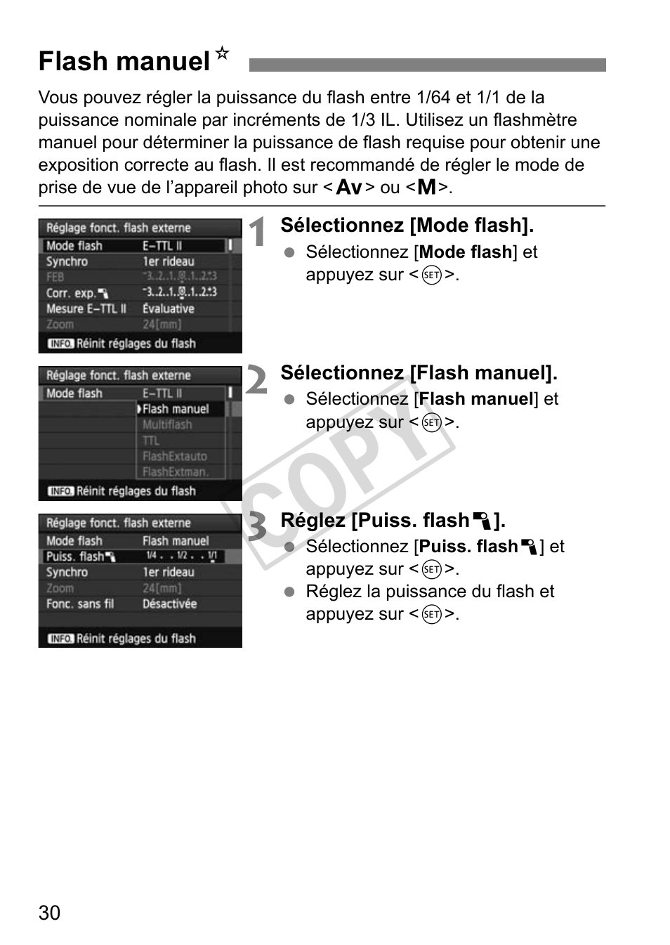 Cop y | Canon Speedlite 320EX User Manual | Page 80 / 148