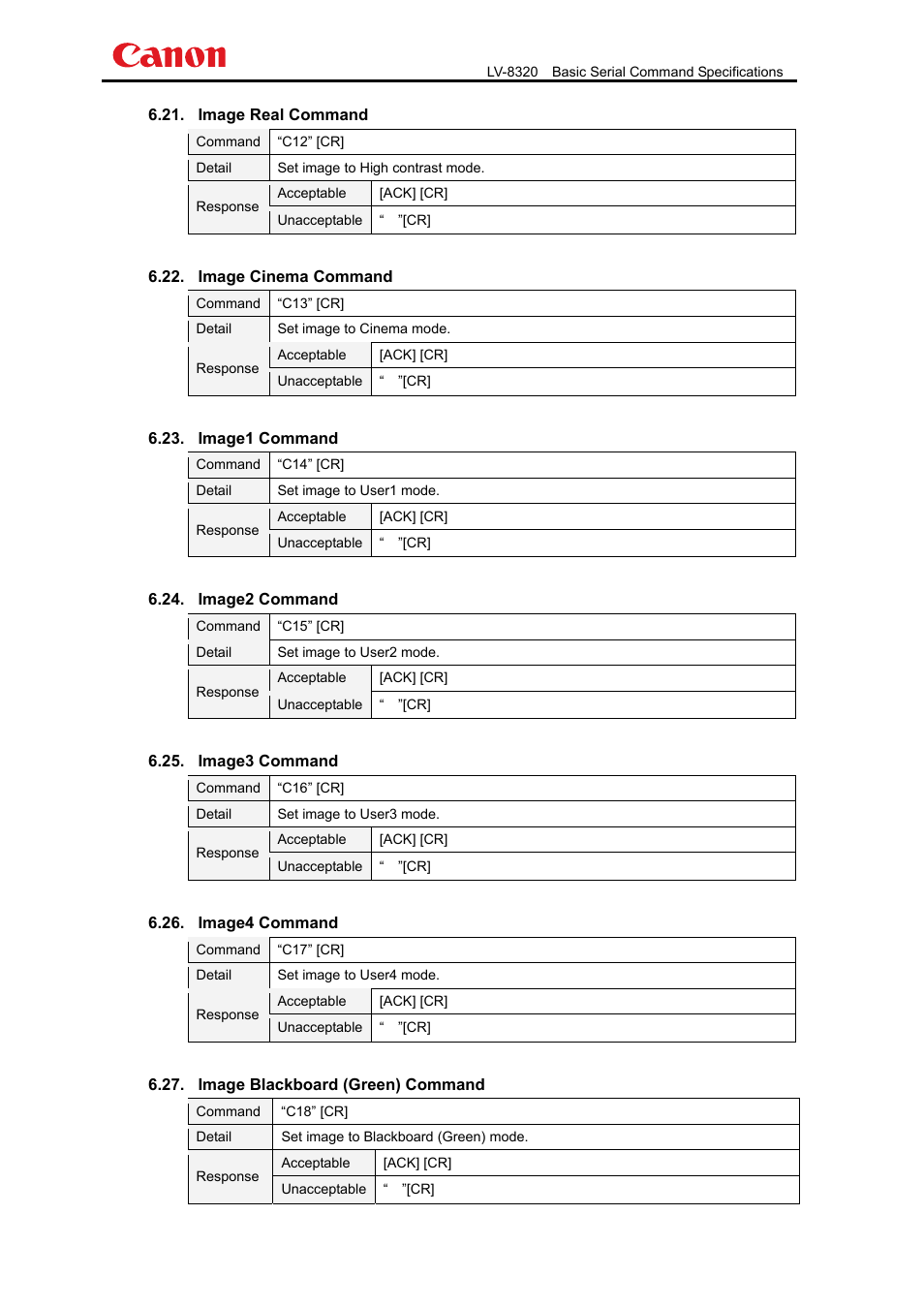 Canon LV-8320 User Manual | Page 15 / 26