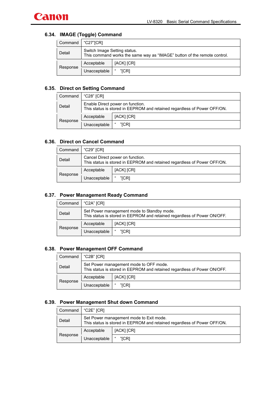 Canon LV-8320 User Manual | Page 17 / 26