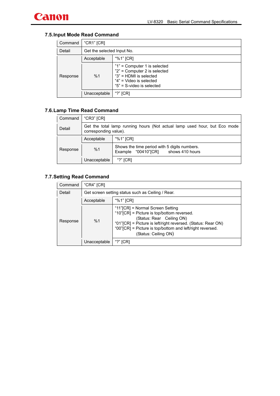 Canon LV-8320 User Manual | Page 25 / 26