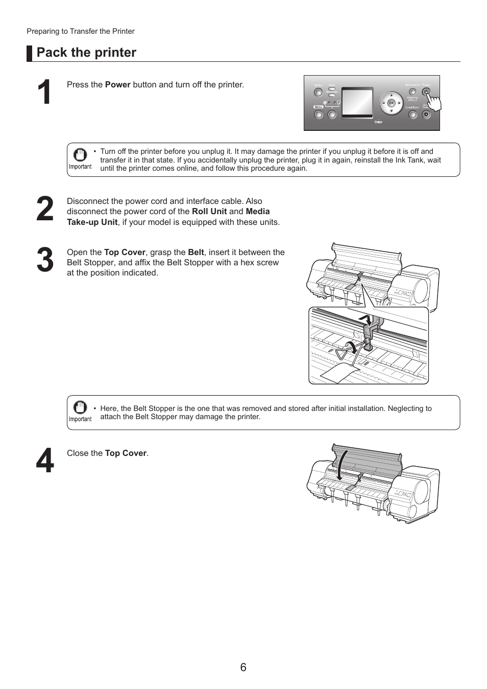 Canon imagePROGRAF iPF815 MFP M40 User Manual | Page 6 / 24