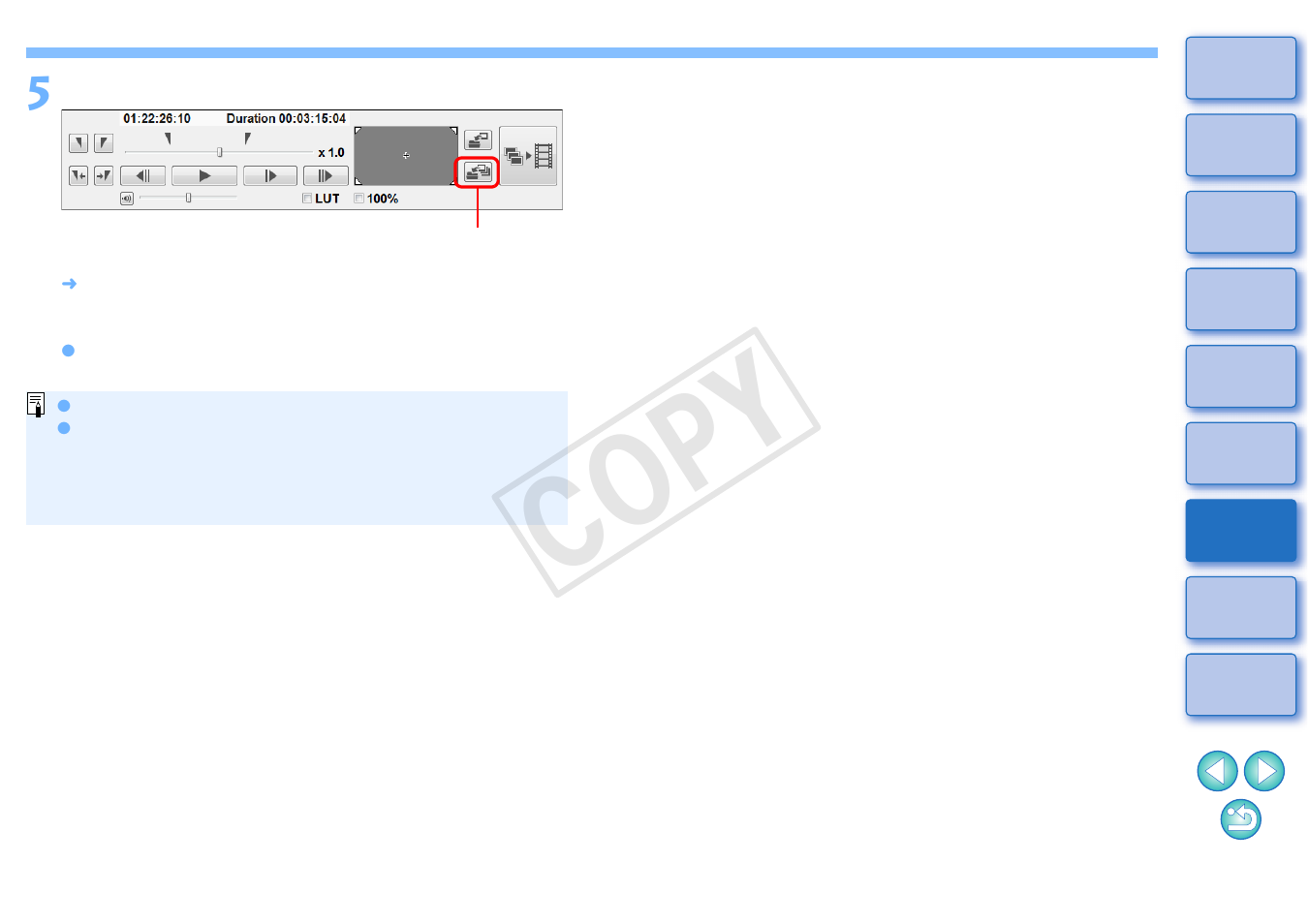 Cop y | Canon EOS-1D C User Manual | Page 17 / 26