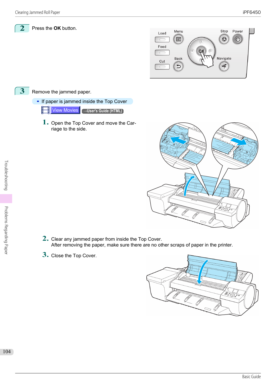 Canon imagePROGRAF iPF6450 User Manual | Page 104 / 159