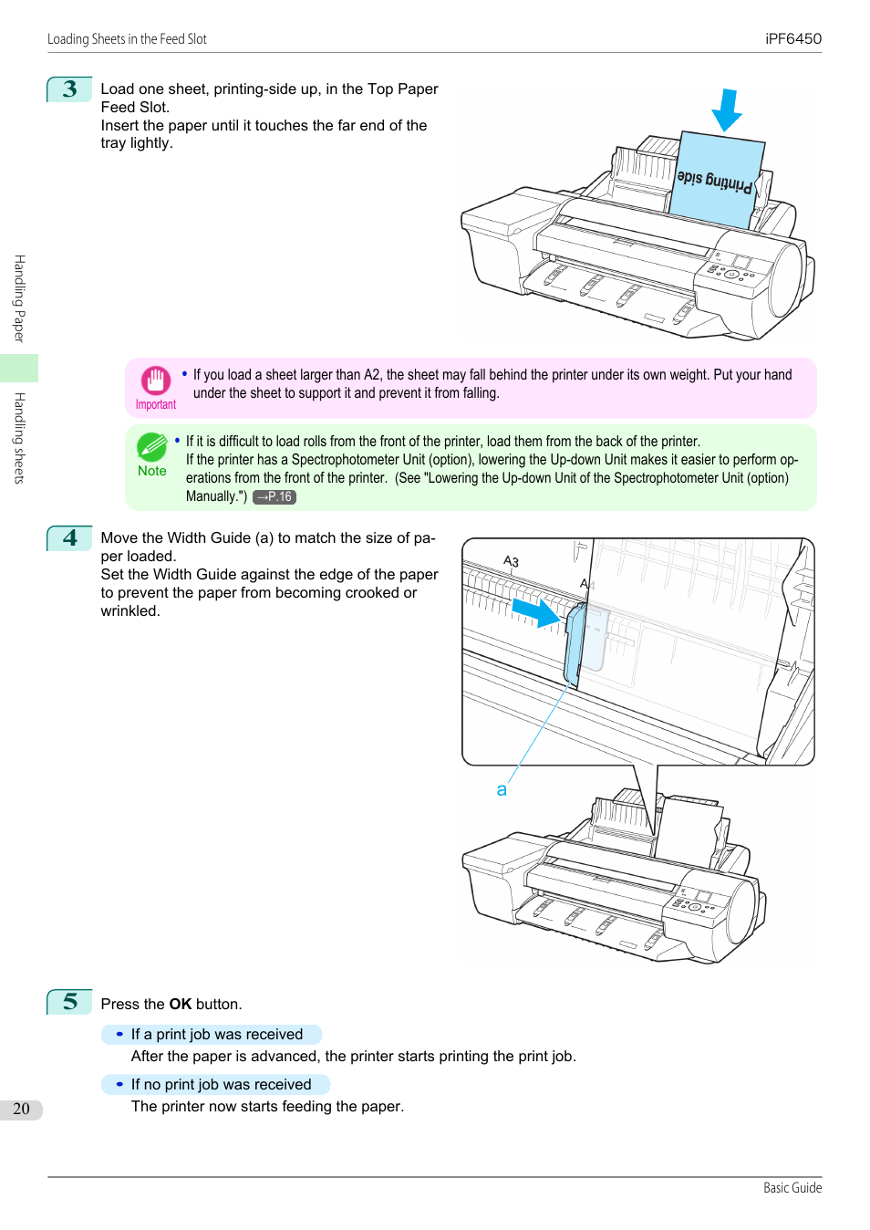 Canon imagePROGRAF iPF6450 User Manual | Page 20 / 159