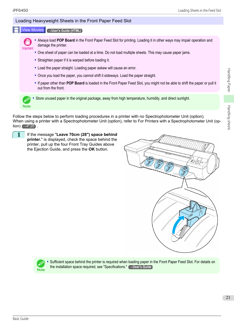 P.21 | Canon imagePROGRAF iPF6450 User Manual | Page 21 / 159