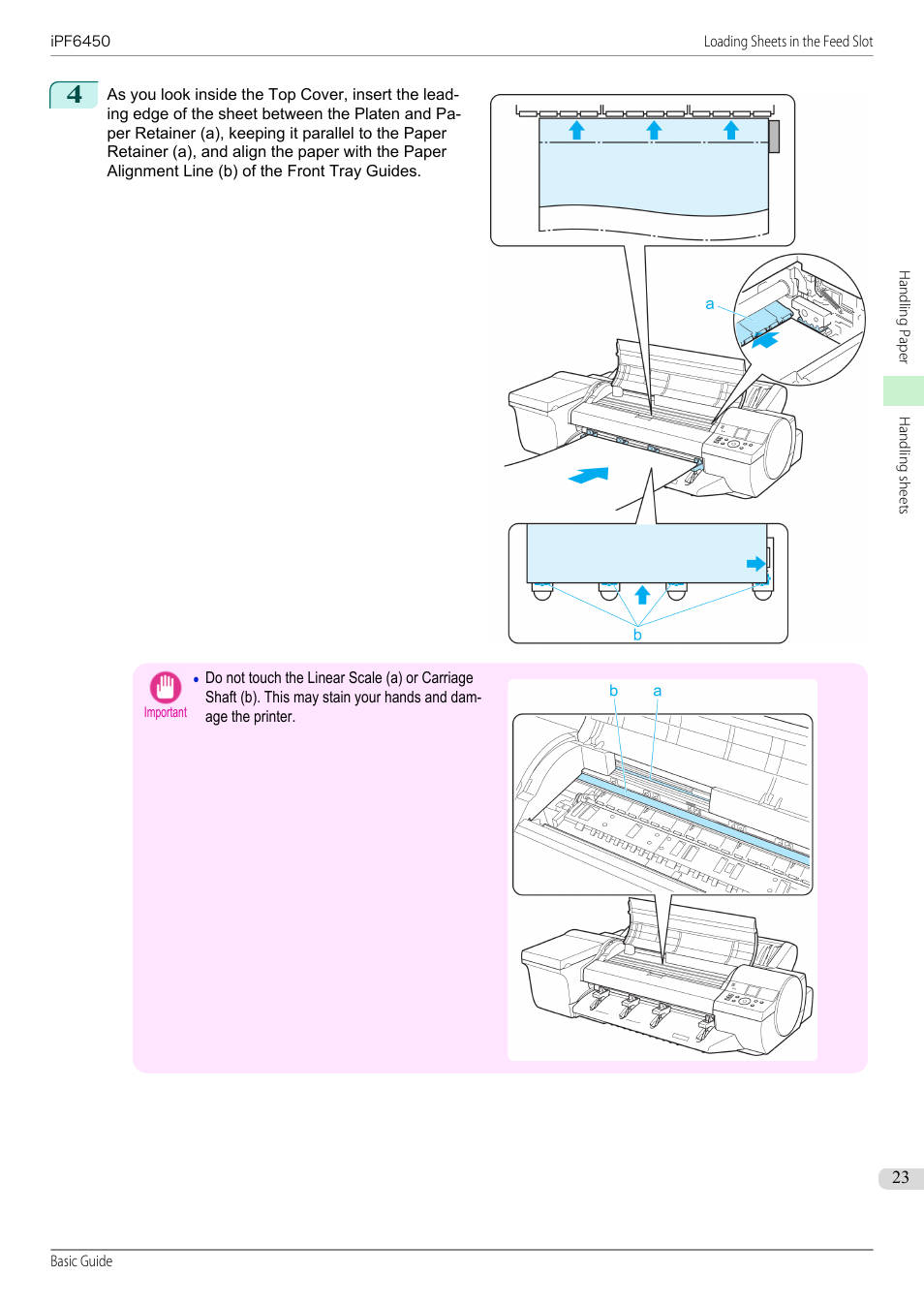 Canon imagePROGRAF iPF6450 User Manual | Page 23 / 159