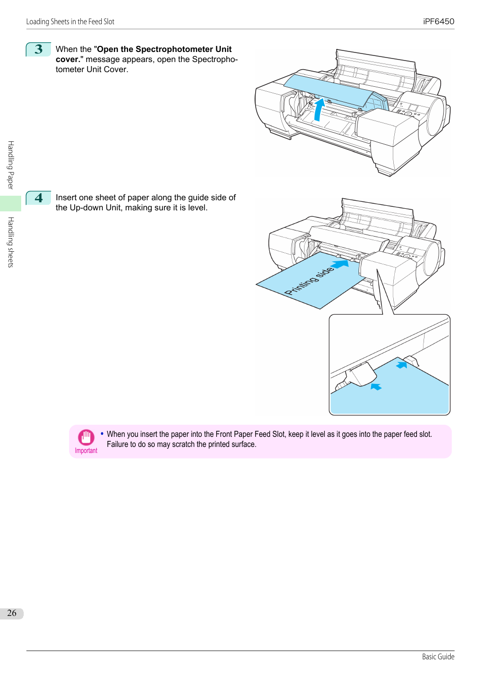 Canon imagePROGRAF iPF6450 User Manual | Page 26 / 159