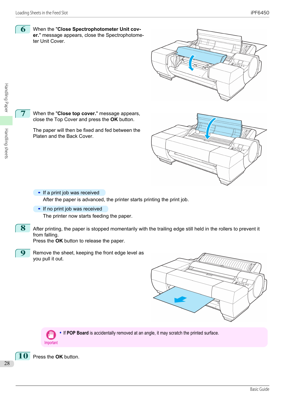 Canon imagePROGRAF iPF6450 User Manual | Page 28 / 159