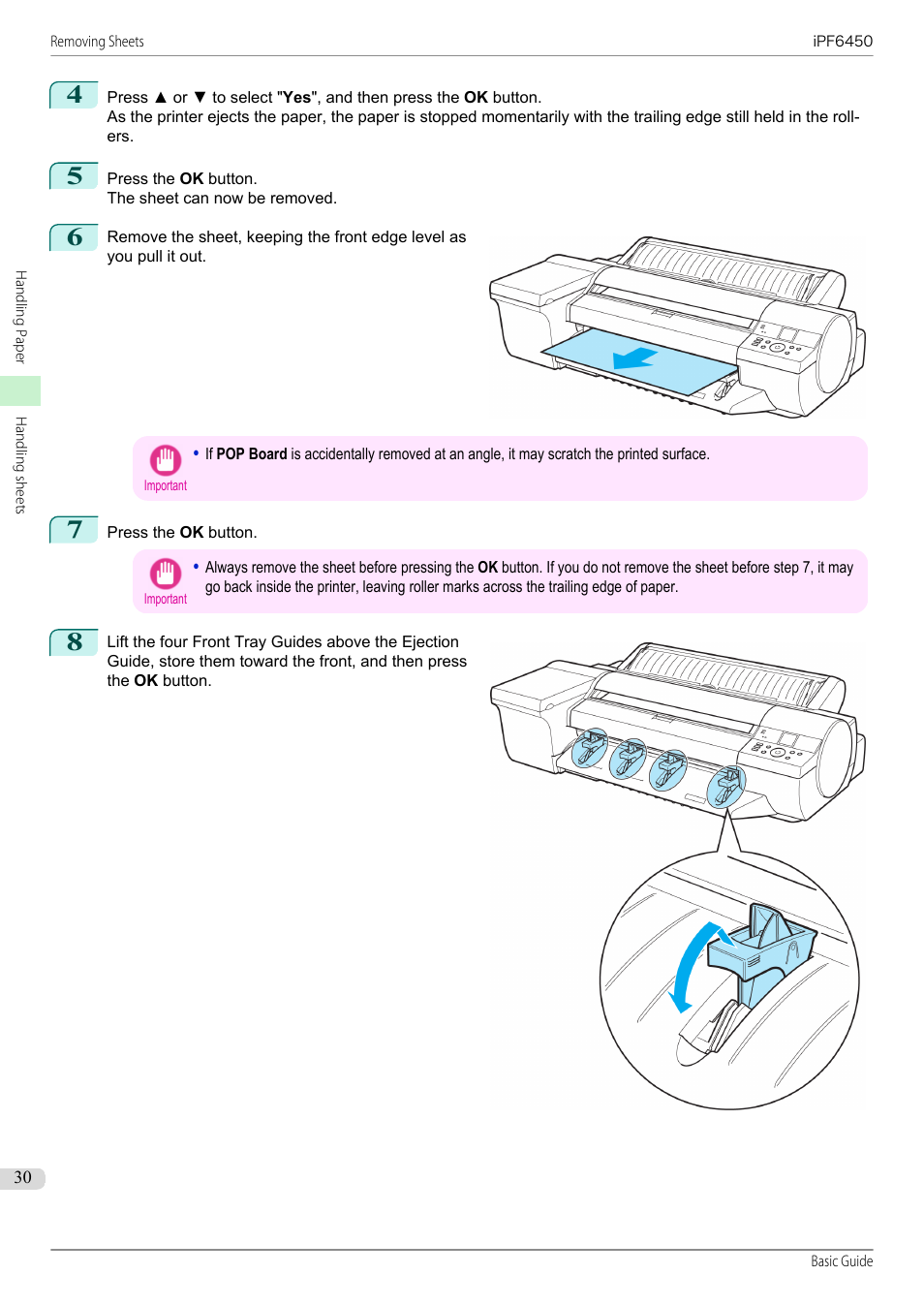 Canon imagePROGRAF iPF6450 User Manual | Page 30 / 159