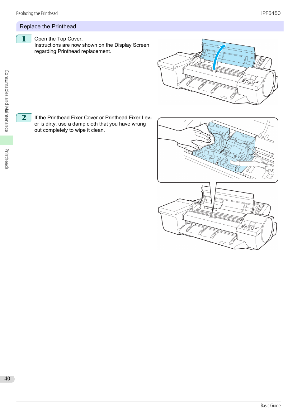 Canon imagePROGRAF iPF6450 User Manual | Page 40 / 159
