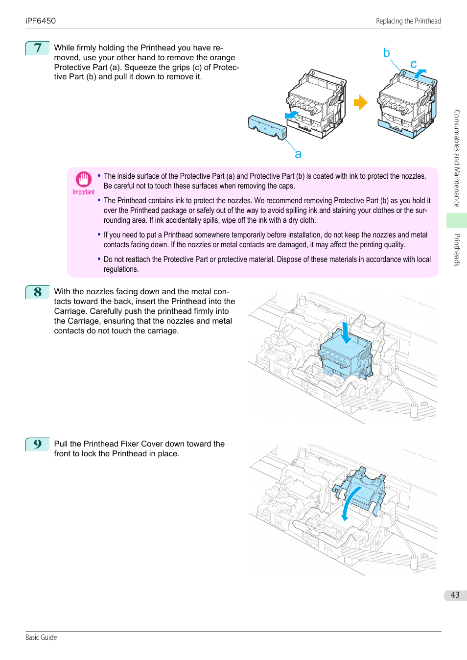 Canon imagePROGRAF iPF6450 User Manual | Page 43 / 159