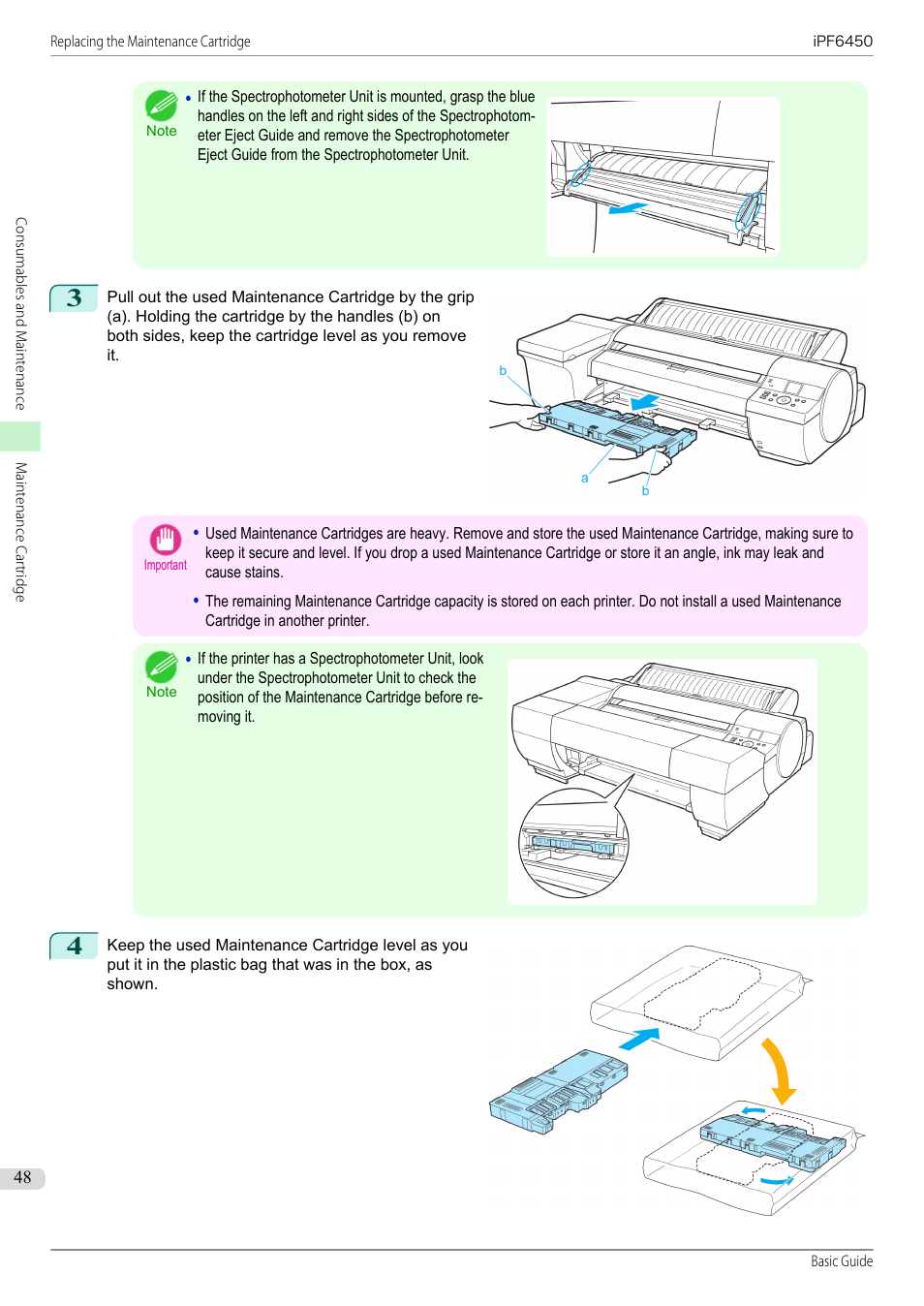 Canon imagePROGRAF iPF6450 User Manual | Page 48 / 159