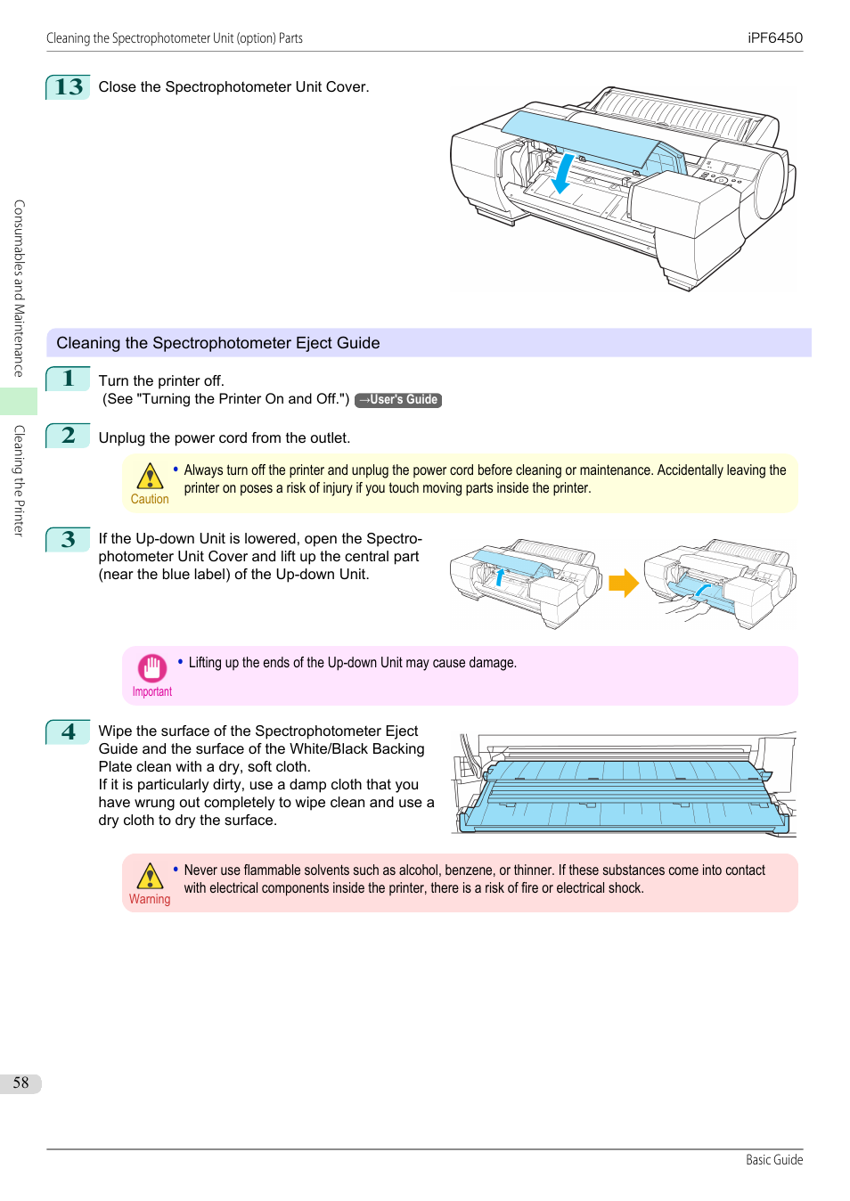 Canon imagePROGRAF iPF6450 User Manual | Page 58 / 159