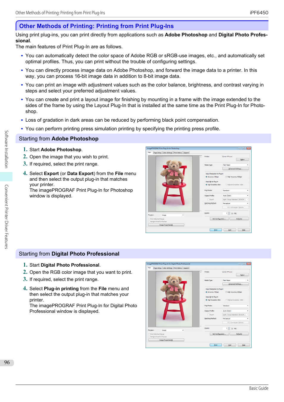 Canon imagePROGRAF iPF6450 User Manual | Page 96 / 159