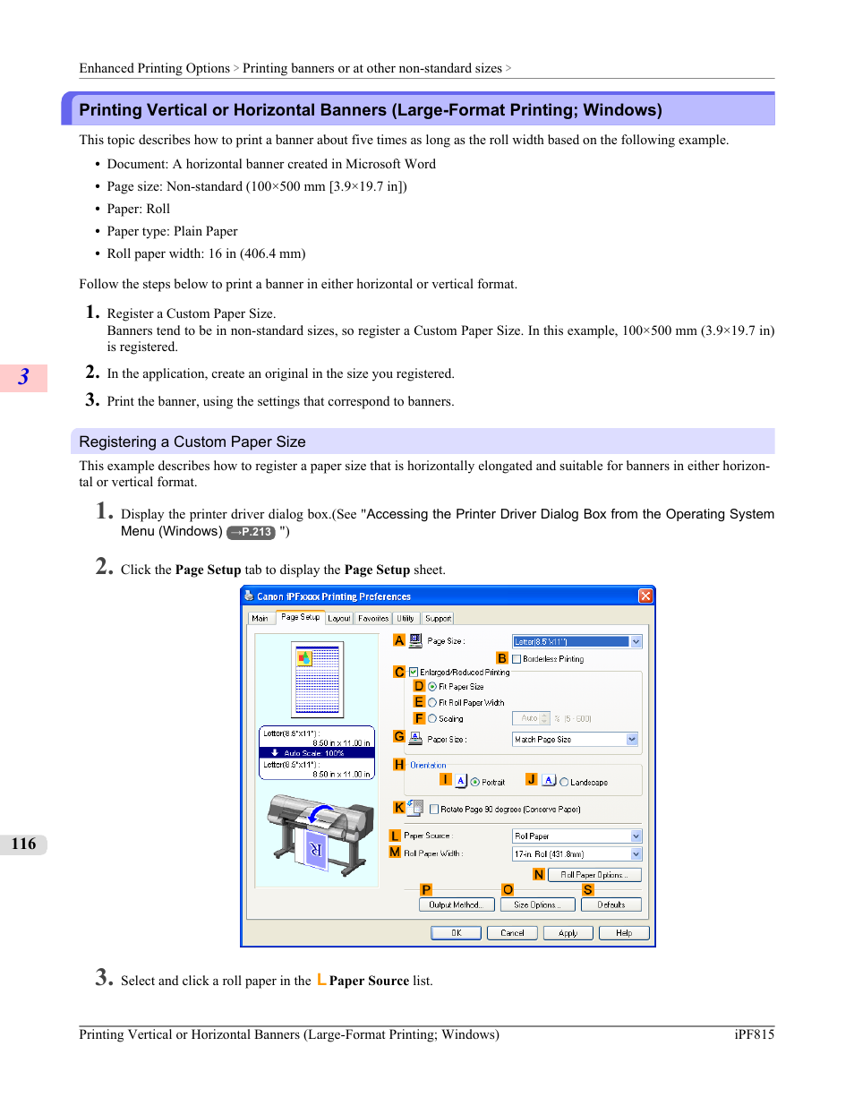 P.116 | Canon imagePROGRAF iPF815 User Manual | Page 132 / 960