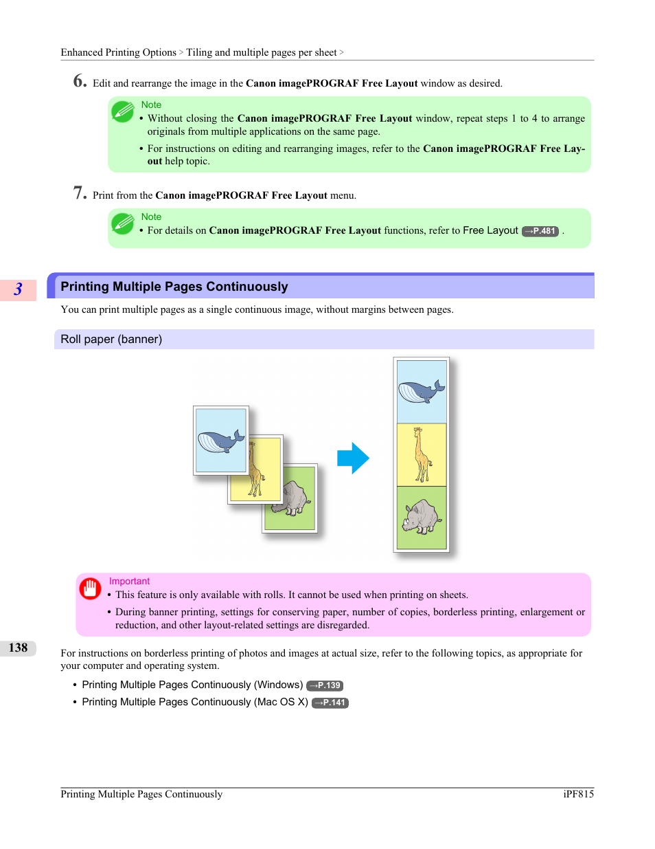 P.138 | Canon imagePROGRAF iPF815 User Manual | Page 154 / 960