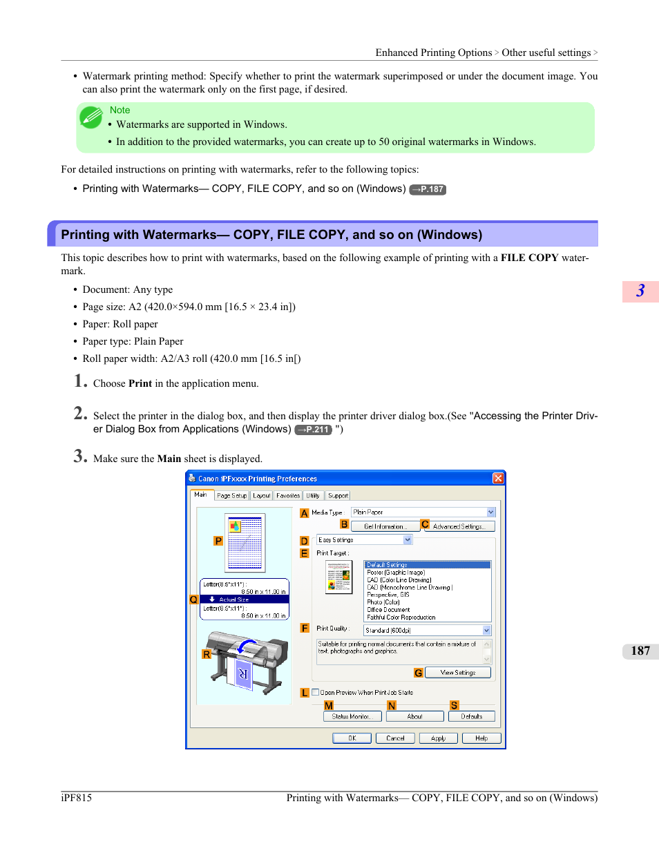Canon imagePROGRAF iPF815 User Manual | Page 203 / 960