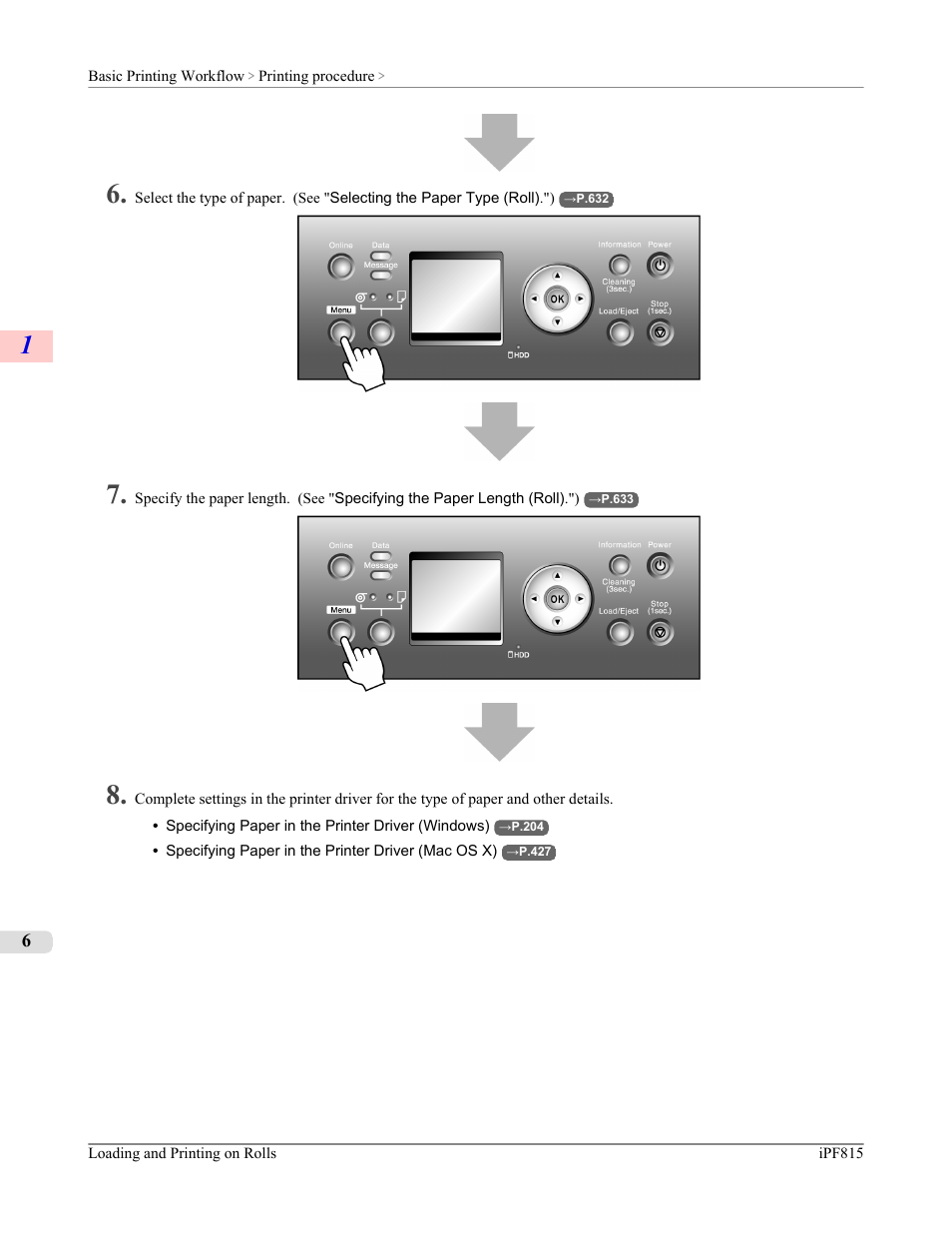 Canon imagePROGRAF iPF815 User Manual | Page 22 / 960