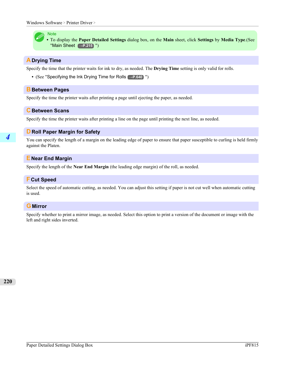 Canon imagePROGRAF iPF815 User Manual | Page 236 / 960