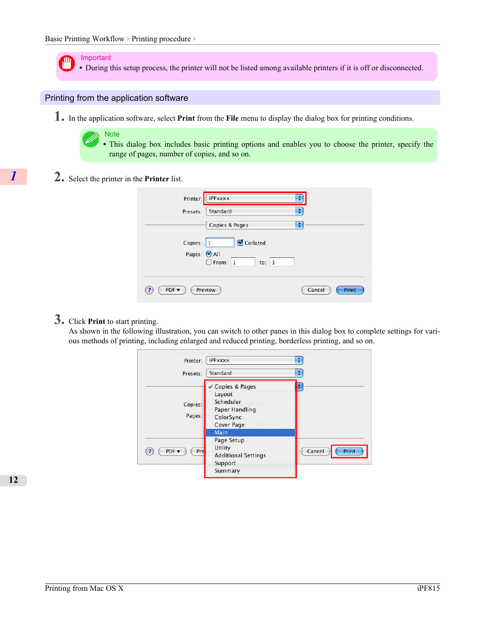 Canon imagePROGRAF iPF815 User Manual | Page 28 / 960