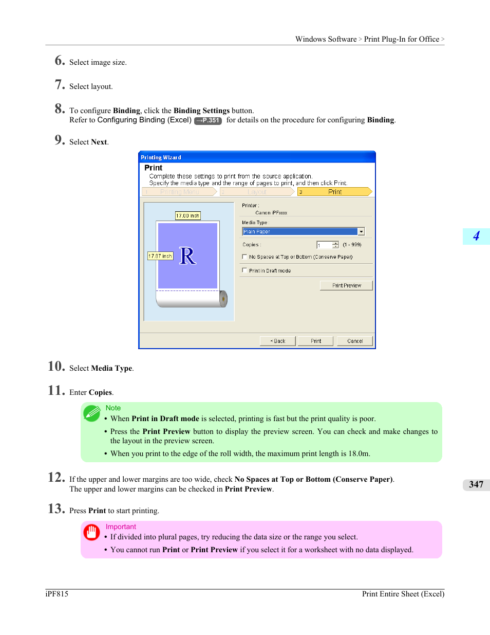 Canon imagePROGRAF iPF815 User Manual | Page 363 / 960