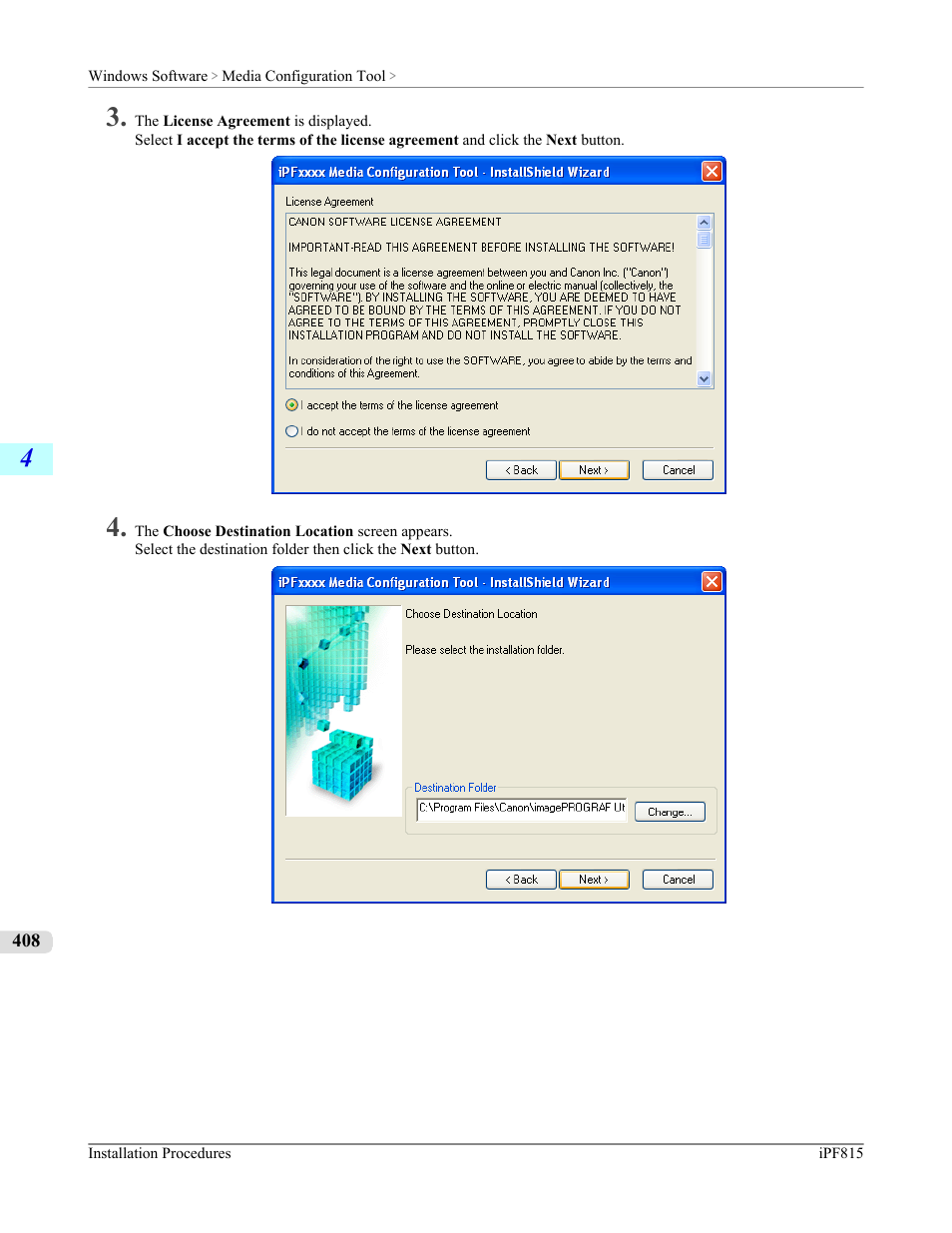 Canon imagePROGRAF iPF815 User Manual | Page 424 / 960