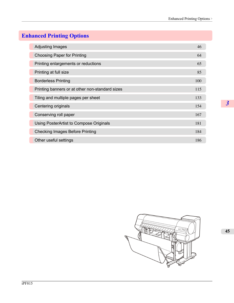 Enhanced printing options | Canon imagePROGRAF iPF815 User Manual | Page 61 / 960