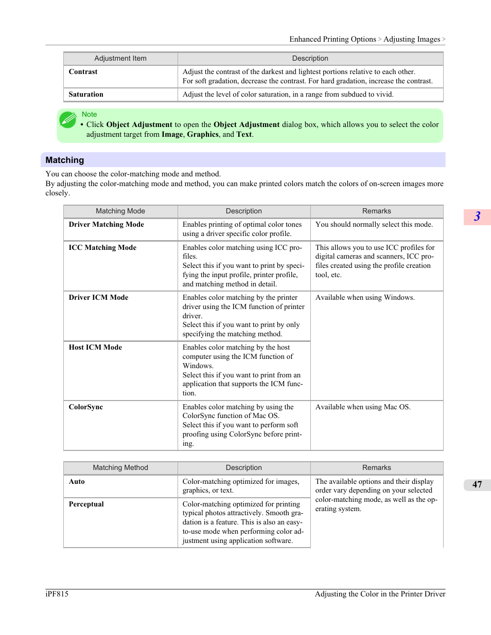 Canon imagePROGRAF iPF815 User Manual | Page 63 / 960
