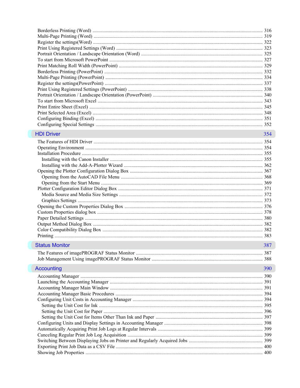 Canon imagePROGRAF iPF815 User Manual | Page 7 / 960