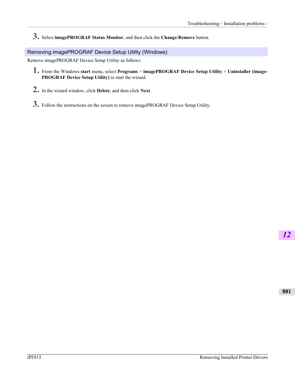 Canon imagePROGRAF iPF815 User Manual | Page 897 / 960