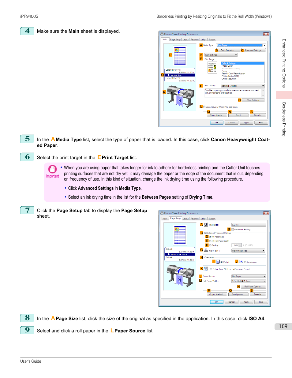 Canon imagePROGRAF iPF9400S User Manual | Page 109 / 972