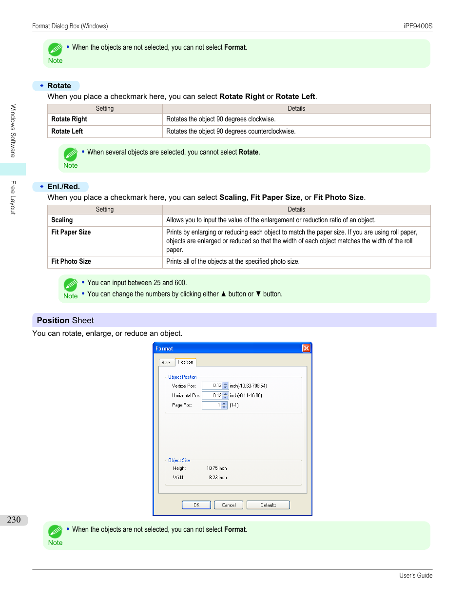 Canon imagePROGRAF iPF9400S User Manual | Page 230 / 972