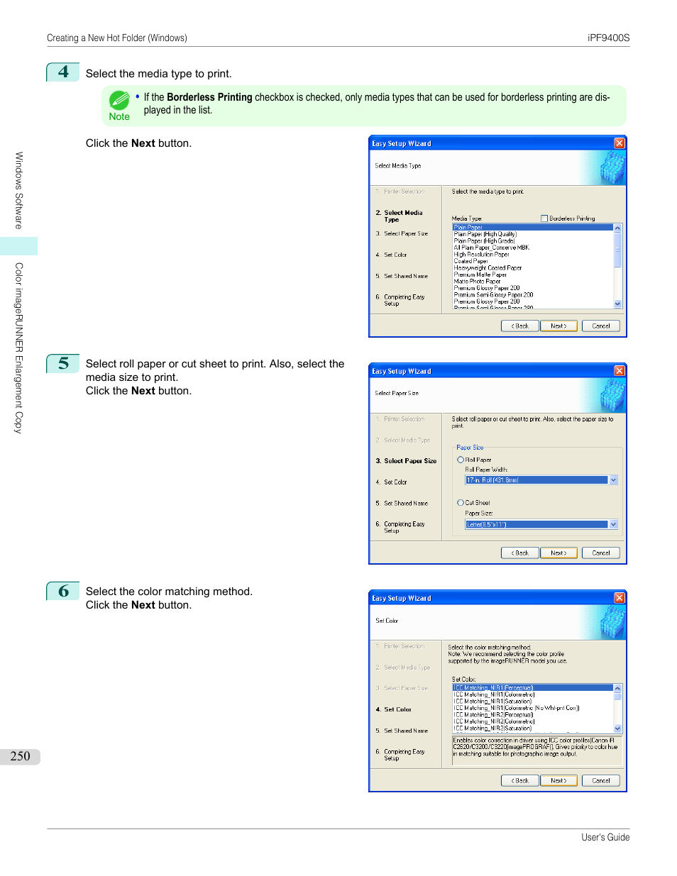 Canon imagePROGRAF iPF9400S User Manual | Page 250 / 972