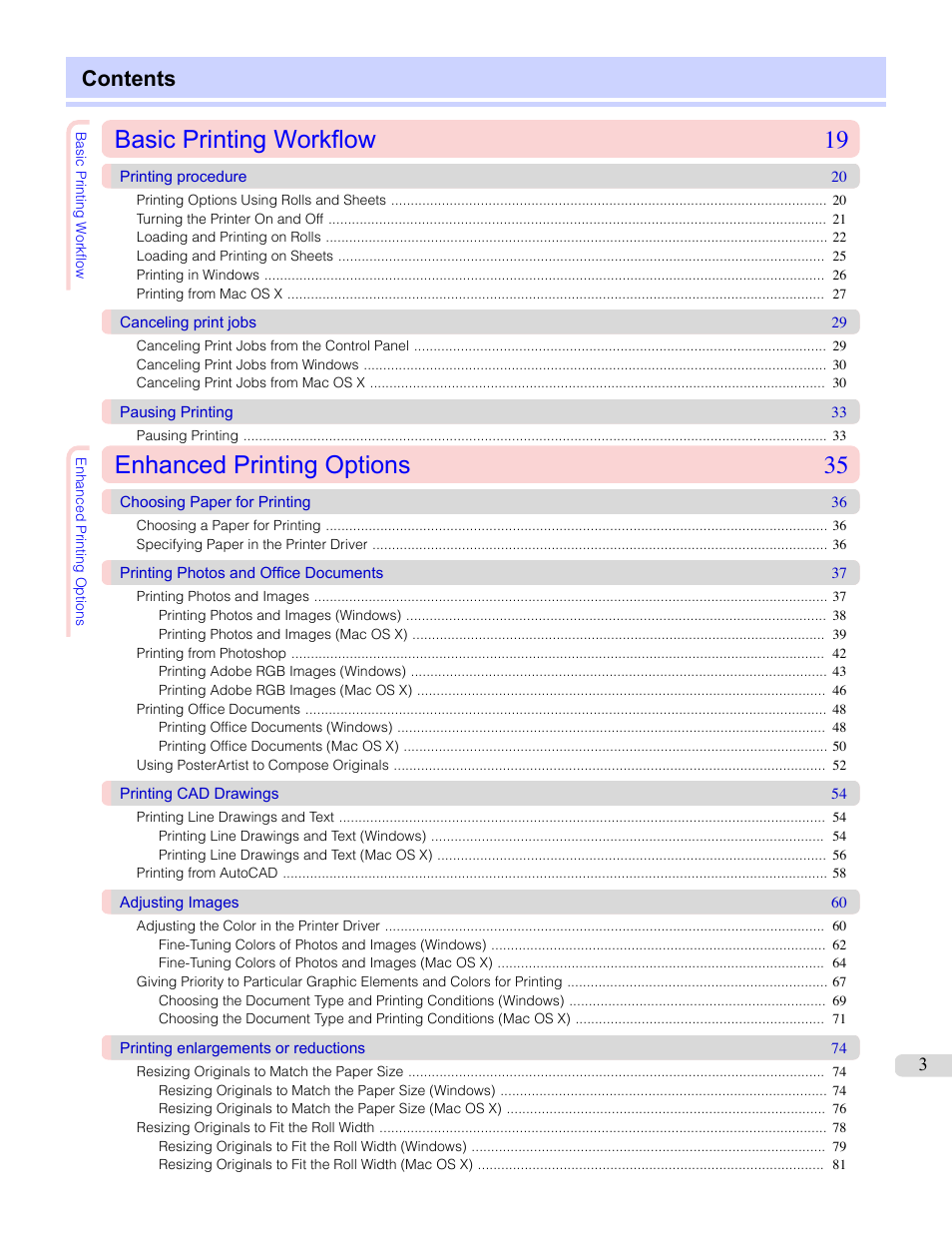 Canon imagePROGRAF iPF9400S User Manual | Page 3 / 972