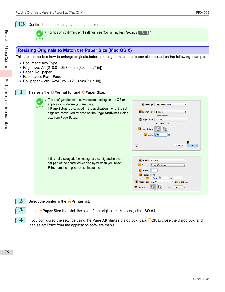 P.76 | Canon imagePROGRAF iPF9400S User Manual | Page 76 / 972