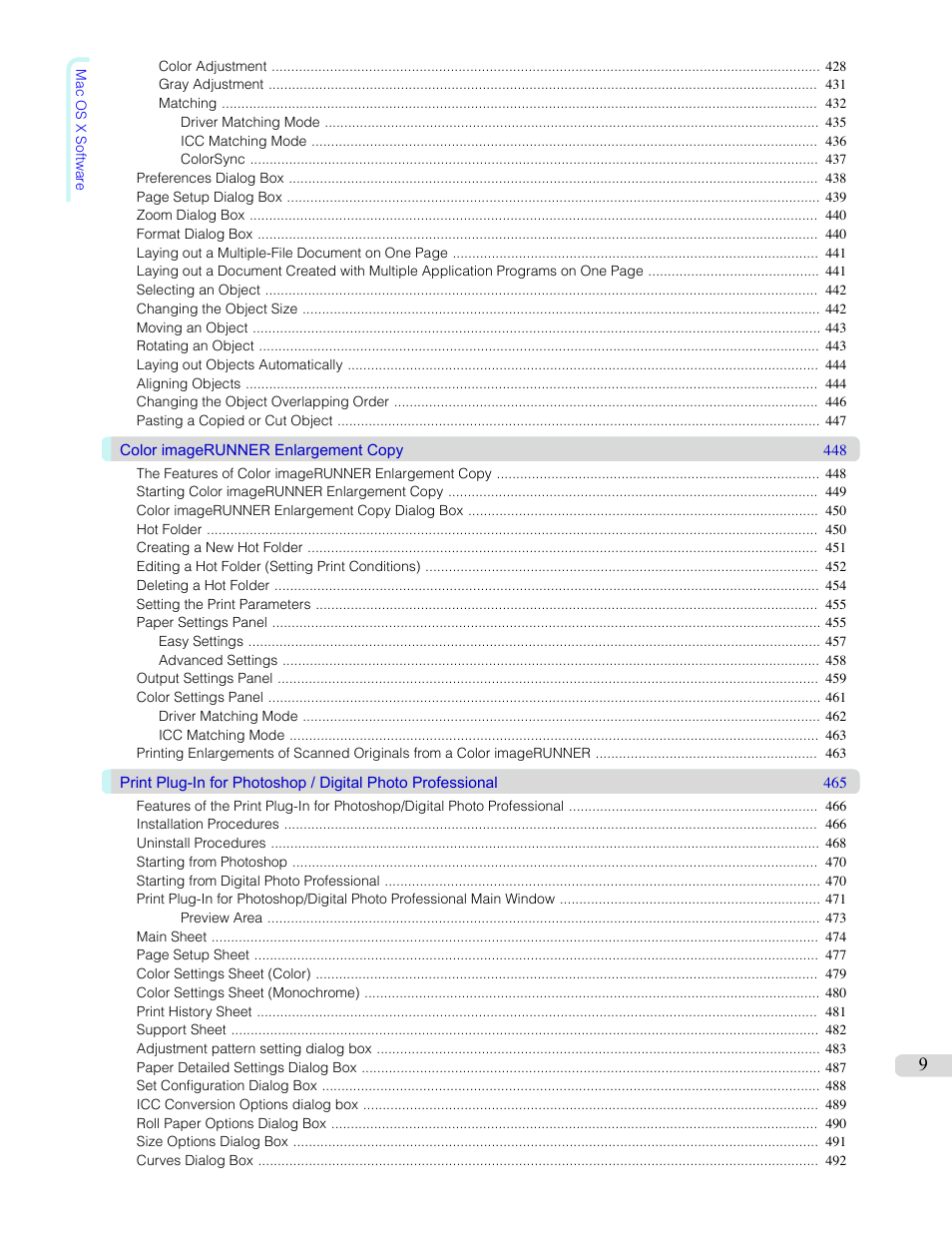 Canon imagePROGRAF iPF9400S User Manual | Page 9 / 972